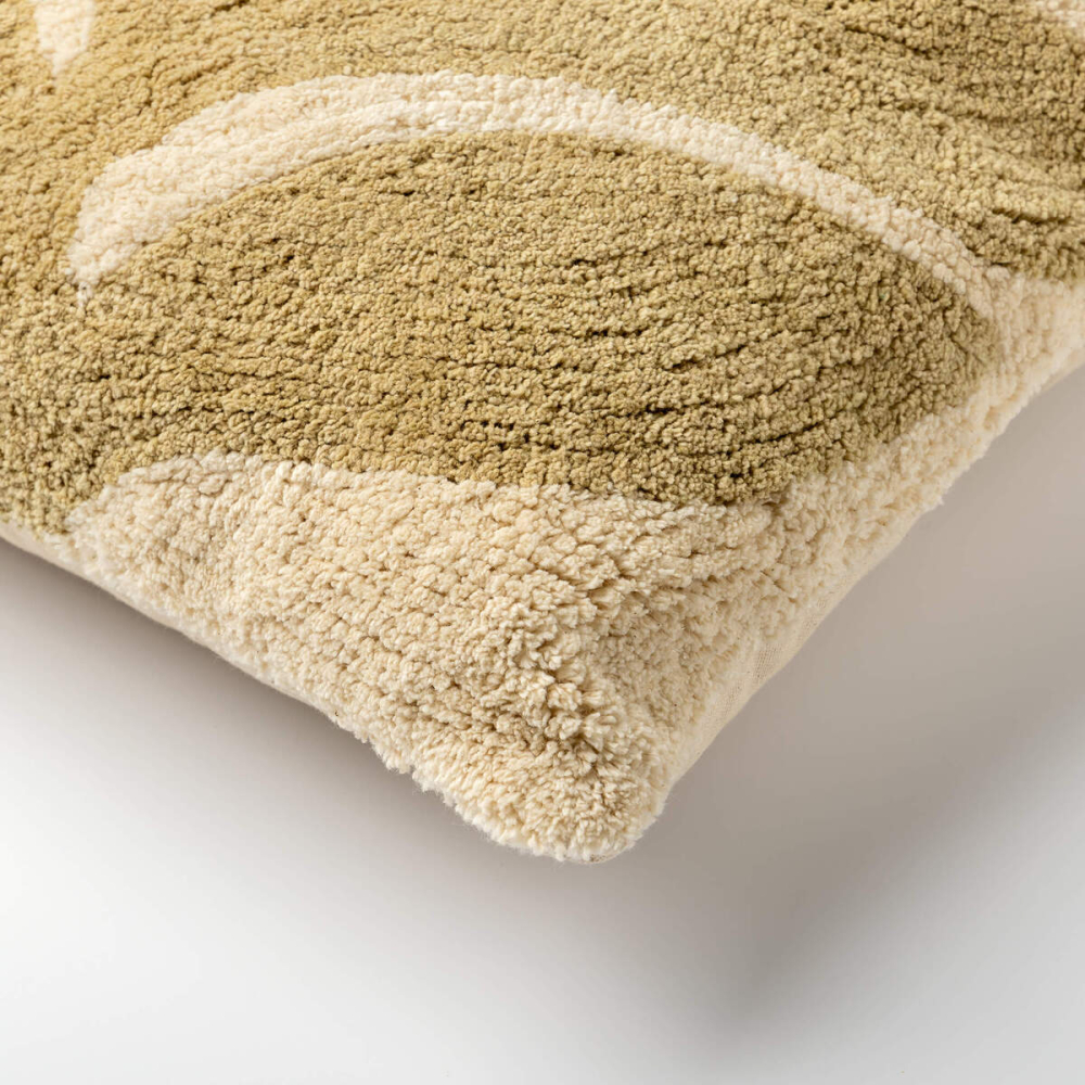 Dutch Decor Kissenhülle 'Juna' 45 x 45 cm Sponge - Grün